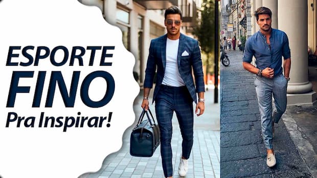 traje esporte fino masculino