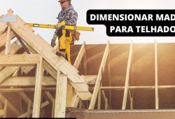 dimensionar madeira para telhado